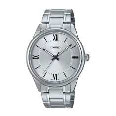 Casio MTP-V005D-7B5UDF Ceas Bărbătesc Analog cu Brățară din Oțel și Cadran cu Cifre Romane