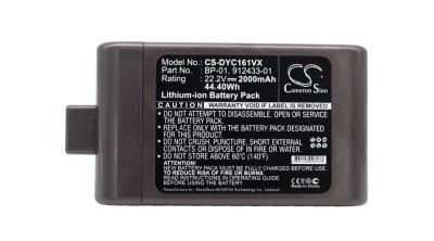 Cameron Sino 2000mAh Dyson DC-16,D12 Cordless Vacuum,DC16 Animal,DC16 Root 6,DC16 Issey Miyake,DC16,DC16 Handheld,DC16 Car,DC16 Boat,DC16 Issey Miyake foto