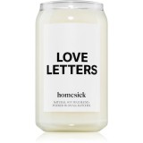 Homesick Love Letters lum&acirc;nare parfumată 390 g