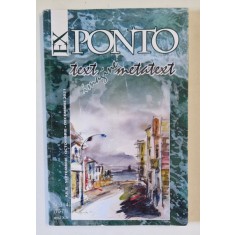 EX PONTO , REVISTA TRIMESTRIALA PUBLICATA DE EDITURA EX PONTO , NR. 3-4 , IULIE - DECEMBRIE , 2021