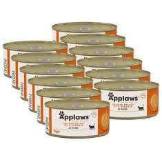 Applaws Hrana conservata pentru pisici cu piept de pui ?i dovleac 12 x 156 g foto