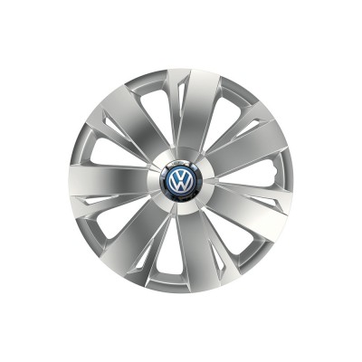 Set 4 capace roti Cu Inel Cromat Energy R14 pentru gama auto Volkswagen foto