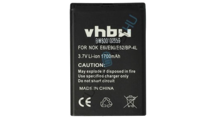 &Icirc;nlocuire baterie GPS VHBW pentru Sonocaddie G-4L, HE9701N - 1700mAh, 3.7V
