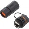 Adaptor Soclu Ecranat RJ45 8p8c Cat 6a x2