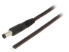 Cablu Alimentare DC 5,5/1,7 Negru 0,5m
