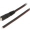 Cablu Alimentare DC 5,5/1,7 Negru 0,5m