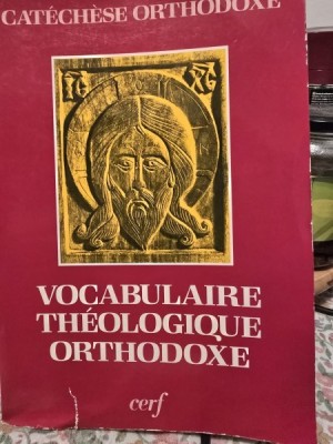Vocabulaire Theologique Orthodoxe - Catechese Orthodoxe foto