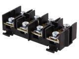 Regletă Conexiuni Terminal cu Şurub 16mm2 76A 4 Piste