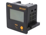 Voltmetru digital SELEC MV2307-CU 50-480V LCD pentru panou