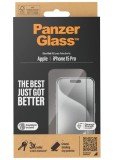 Panzerglass Screen Protector Iphone 15 Pro Ultra-wide Fit W. Easyaligner