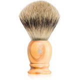 M&uuml;hle CLASSIC Silvertip Badger Olive Wood pamatuf pentru ras din par de bursuc Large 1 buc