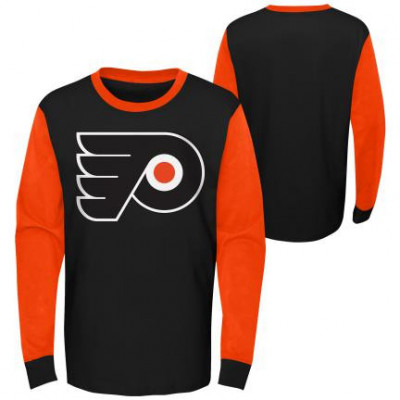 Philadelphia Flyers tricou cu măneci lungi pentru copii Scoring Chance Crew Neck LS - Dětsk&amp;eacute; M (10 - 12 let) foto