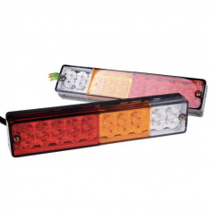 Set 2 Lampa stop LED Camion/remorca/autoutilitara 12v