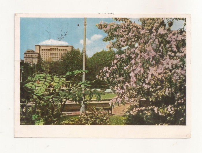 FA62-Carte Postala- RUSIA - Moskva Hotel , circulata 1965