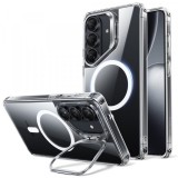 Husa MagSafe pentru Samsung Galaxy S26 S942, ESR, Classic Hybrid Kickstand, Transparenta