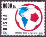 Polonia 1994 - Fotbal 1v.neuzat,perfecta stare(z), Nestampilat