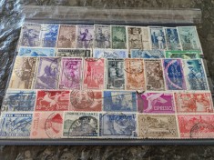 Lot timbre stampilate Italia, interbelice, stare foarte buna