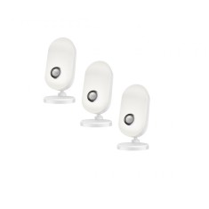 Set 3 spoturi LED cu senzor de miscare Casalux, 13.4 x 6 x 6.6 cm, 3 baterii AA