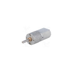 Motor DC, 6V DC, 3.2A, 110rot./min, POLOLU, 125:1 METAL GEARMOTOR 20DX44L MM 6V