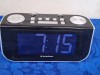 AudioSonic CL-480 | Radio cu ceas, Alarma, 5W, LED, Negru | Gri