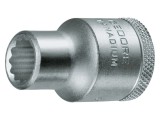 Cheie tubulară GEDORE 12mm 12 colțuri 1/2 cromată cod 6133470