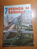 stiinta si tehnica iulie 1988-metroul bucurestean,arhitectura brancoveneasca