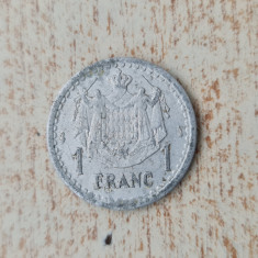 1 franc 1943 Monaco.