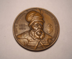 Medalie Matei Basarab Domn al Tarii Romanesti 1633 - 1654 Soc. Numismatica 1907 foto