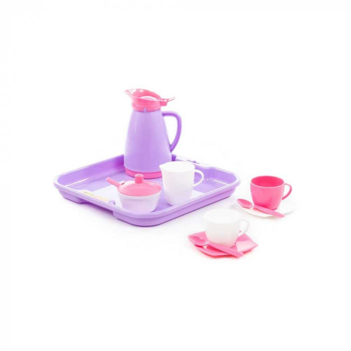 Cescute cafea+tavita si accesorii, 17x16 cm, Wader