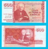 Islanda (p#58) 500 Kronur 2001 UNC &#039;Sigur&eth;sson&#039; serie: D26791534