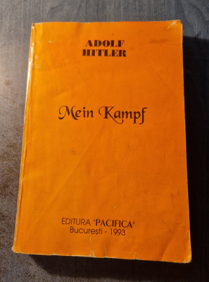 Mein Kampf Adolf Hitler 1993 editie necenzurata foto