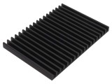 Radiator aluminiu anodizat 100x140x10mm
