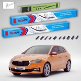 Cumpara ieftin Ștergătoare Skoda Fabia IV PJ3 2021-prezent | Set Față și Spate &ndash; TeamCar&reg;