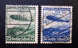 Germania (Deutsches Reich) 1936 - Zepelinul LZ 129 Hindenburg "Mit LZ 129 nach Nordamerika" (Set complet) - Cod: -OD1