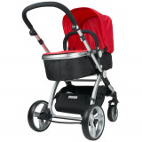 Carucior 3 in 1 Veneto rosu Kidscare