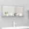 vidaXL Dulap de baie cu oglindă, gri beton, 90 x 10,5 x 37 cm, PAL 804584
