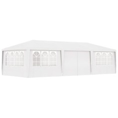 Gossi cort de petrecere profesional cu pereti antracit 4x9 m 90 g/m2