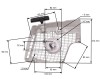 Demaror drujba compatibil Stihl MS 270, MS 280, 027, 028 (CaI. 2)