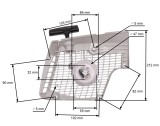 Demaror drujba compatibil Stihl MS 270, MS 280, 027, 028 (CaI. 2)