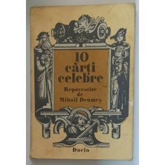 10 CARTI CELEBRE REPOVESTITE de MIHAIL DRUMES , 1978 *PREZINTA URME DE UZURA