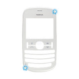 Copertă frontală Nokia 201 Asha albă
