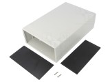 Carcasă ABS Gri IP54 cu Panou 160x250x76mm