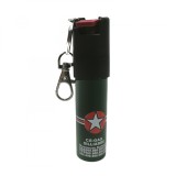 Spray Paralizant NATO tip Breloc, 20ml, Jet, Autoaparare, Idealstore, Verde