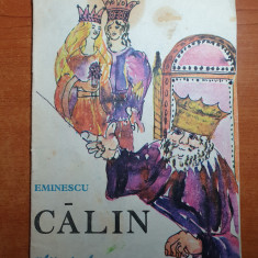 carte pentru copii - " calin " de mihai eminescu - din anul 1991