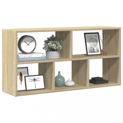vidaXL Raft de perete, stejar sonoma, 100x25x50 cm, lemn prelucrat 853274 foto