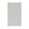 VidaXL Jaluză plisată gri deschis 70x150 cm Lățime țesătură 69,4 cm