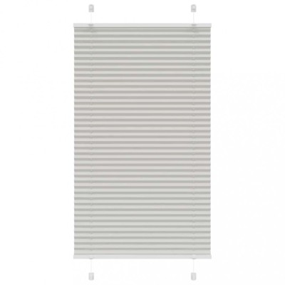 vidaXL Jaluză plisată gri deschis 70x150 cm Lățime țesătură 69,4 cm foto