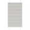 vidaXL Jaluză plisată gri deschis 70x150 cm Lățime țesătură 69,4 cm