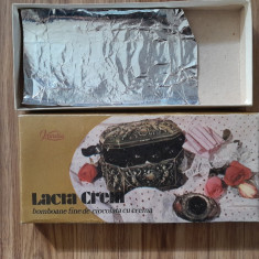 1978 Cutie bomboane ciocolata LACRA CREM, comunism, epoca de aur KANDIA