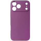Husa silicon TPU Matte mov, magnet, pentru Apple iPhone 17 Pro Max